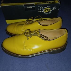 Dr. Martens Early 90's Mustard Yellow 1461 Men's Oxford Shoes UK11/US12 SKETCHER